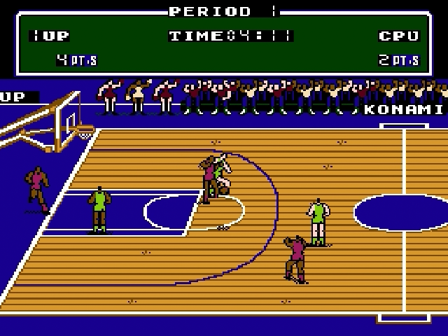 Exciting Basketball screenshot 5 for Famicom Disk System